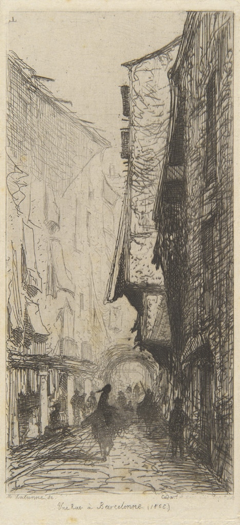 Une rue à Barcelone_0