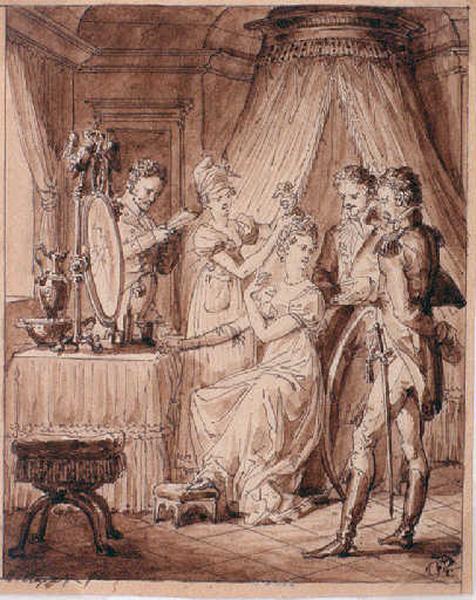 Femme à sa toilette_0