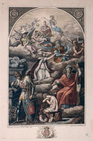 Allégorie sur la mort de Marie Ière de Bragance, reine du Portugal_0