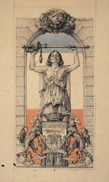 Maquette de la soirée du cinquantenaire de l'Association des Officiers de réserve de Bordeaux_0