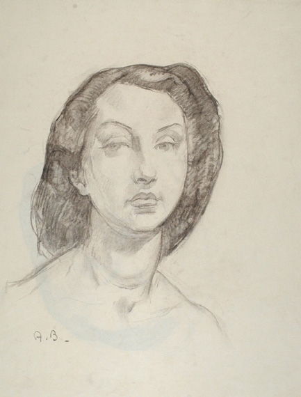 Étude pour un portrait de femme, Pierre-Albert Bégaud, 20e siècle