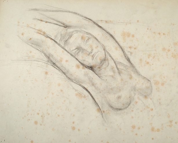 Étude pour le personnage d'Europe, Pierre-Albert Bégaud, 20e siècle