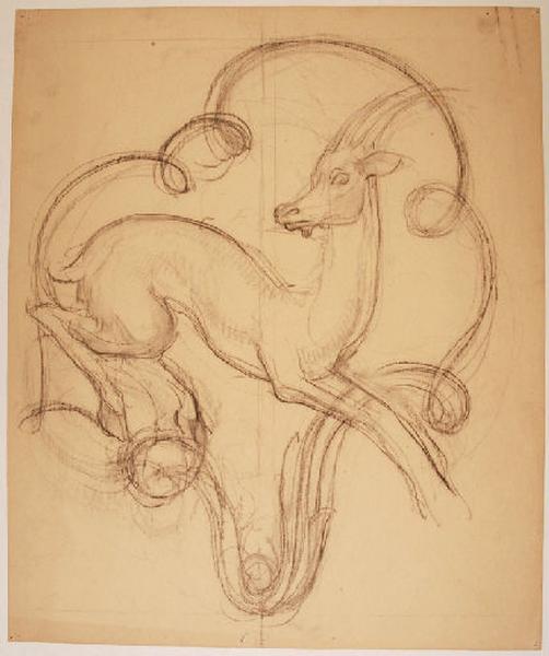 Etude d'une gazelle_0