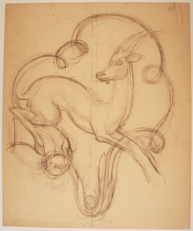 Étude d'une gazelle_0