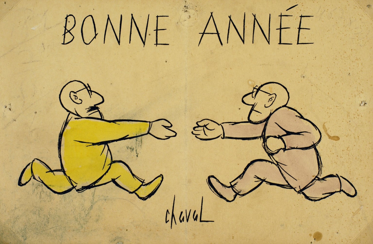 Bonne année, Chaval, 20e siècle