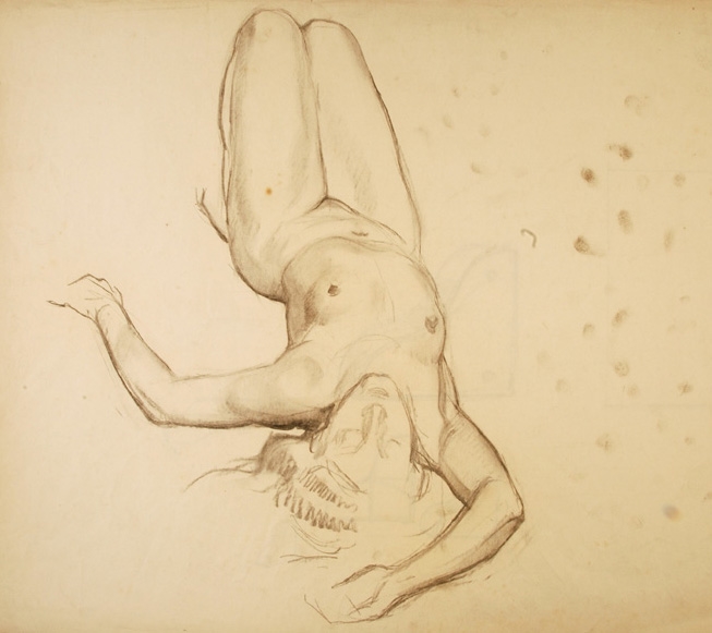 Étude de nu pour les Hespérides, Pierre-Albert Bégaud, 20e siècle