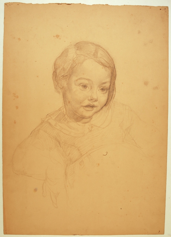 Portrait de Nanette bébé, Pierre-Albert Bégaud, 20e siècle