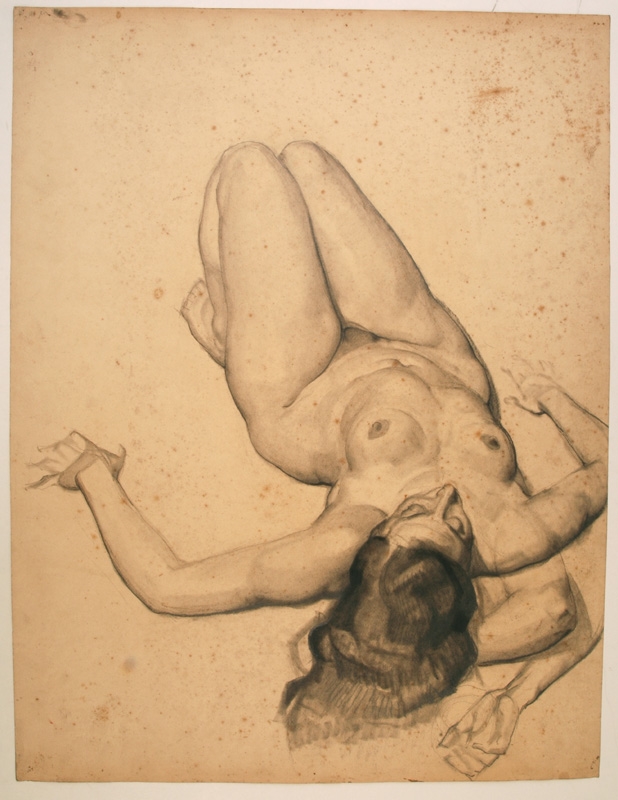 Étude de nu pour les Hespérides, Pierre-Albert Bégaud, 20e siècle