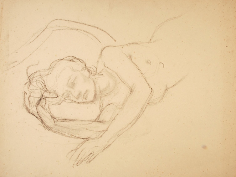 Étude de nu féminin, Pierre-Albert Bégaud, 20e siècle