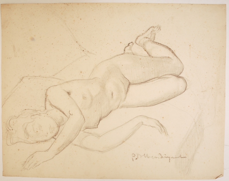 Étude de nu féminin, Pierre-Albert Bégaud, 20e siècle