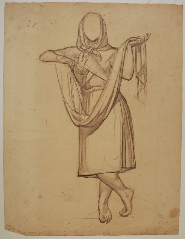 Étude pour l'Orthézienne, Pierre-Albert Bégaud, 20e siècle