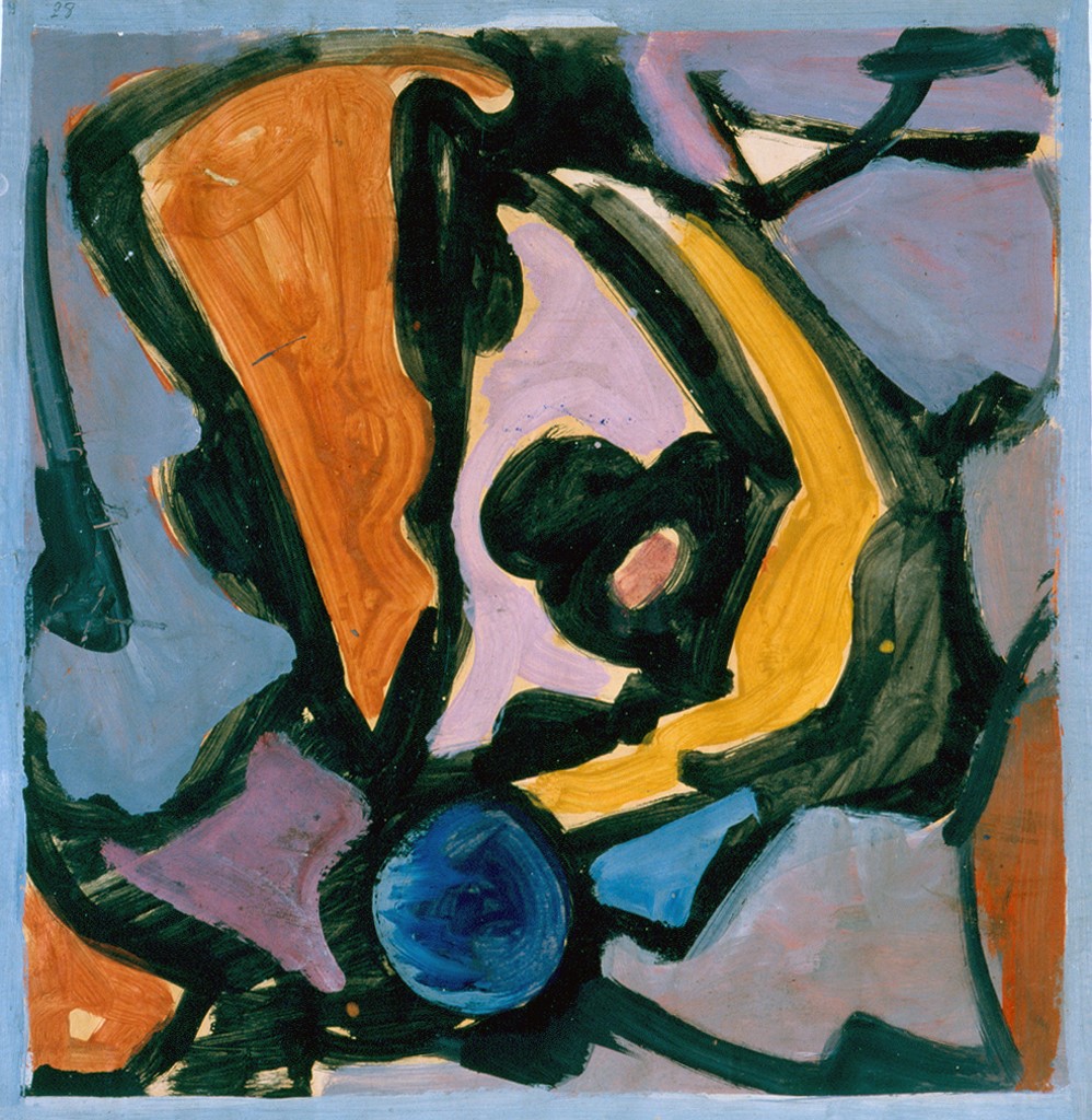 Projet de mosaïque, Edmond Boissonnet, 1968