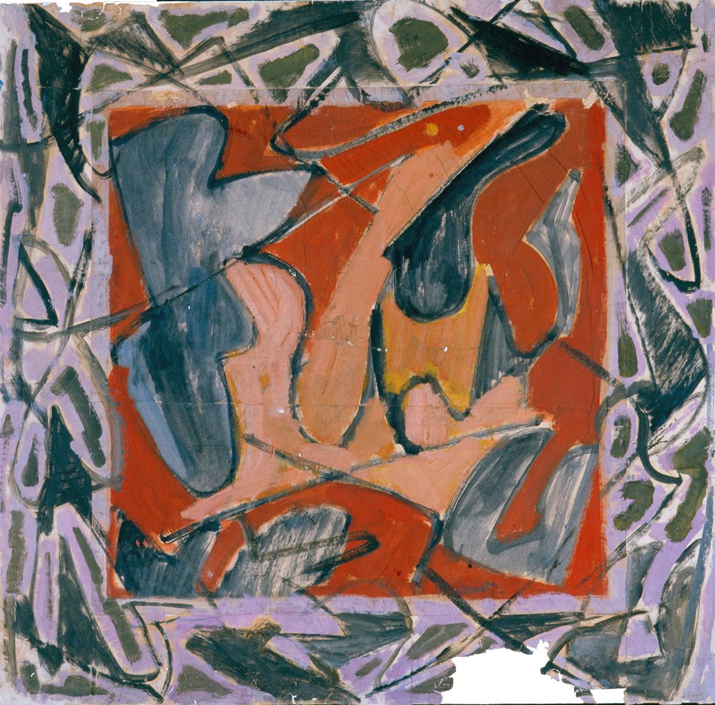 Projet de mosaïque, Edmond Boissonnet, 20e siècle