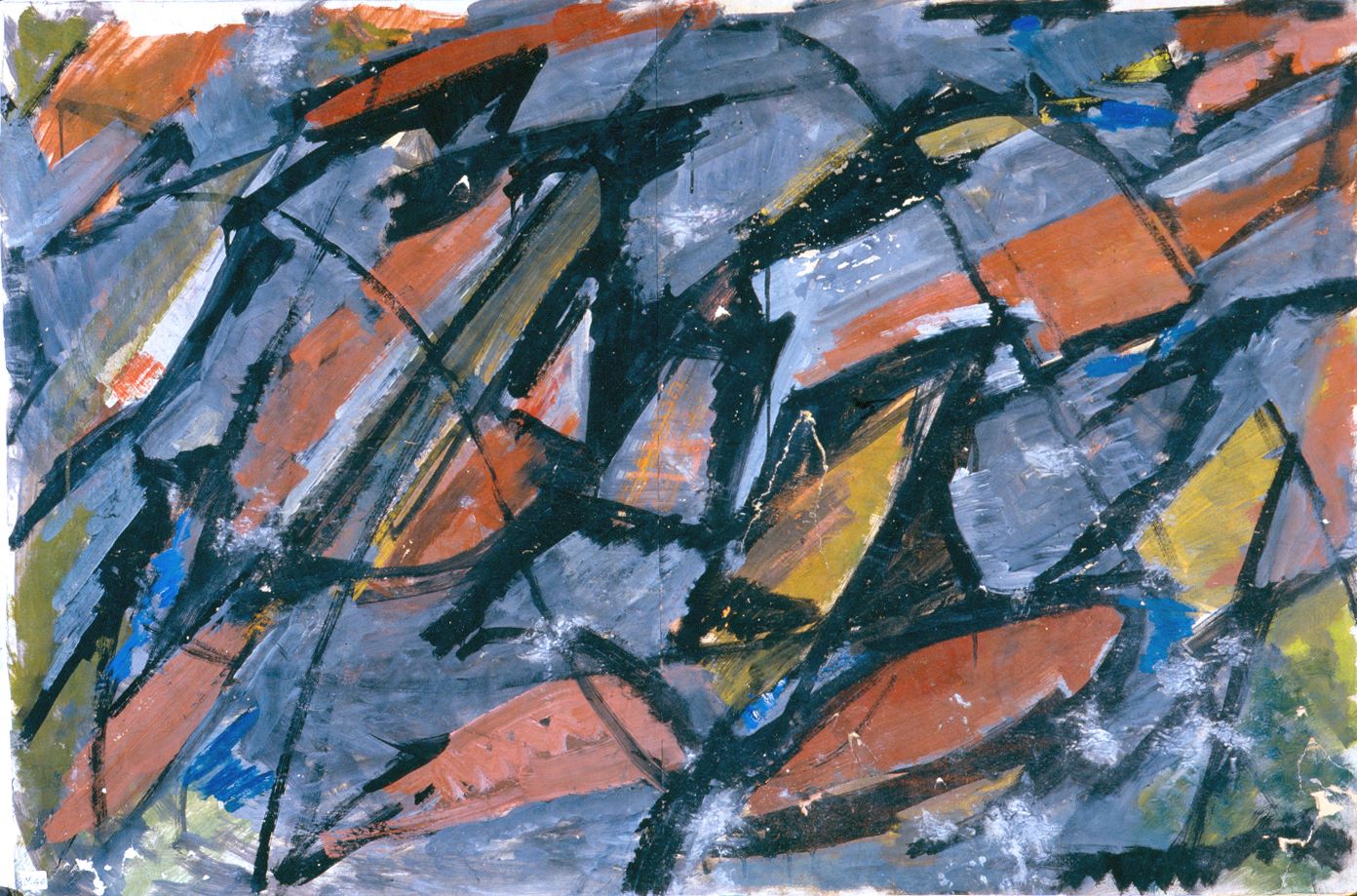 Projet de mosaïque, Edmond Boissonnet, 20e siècle