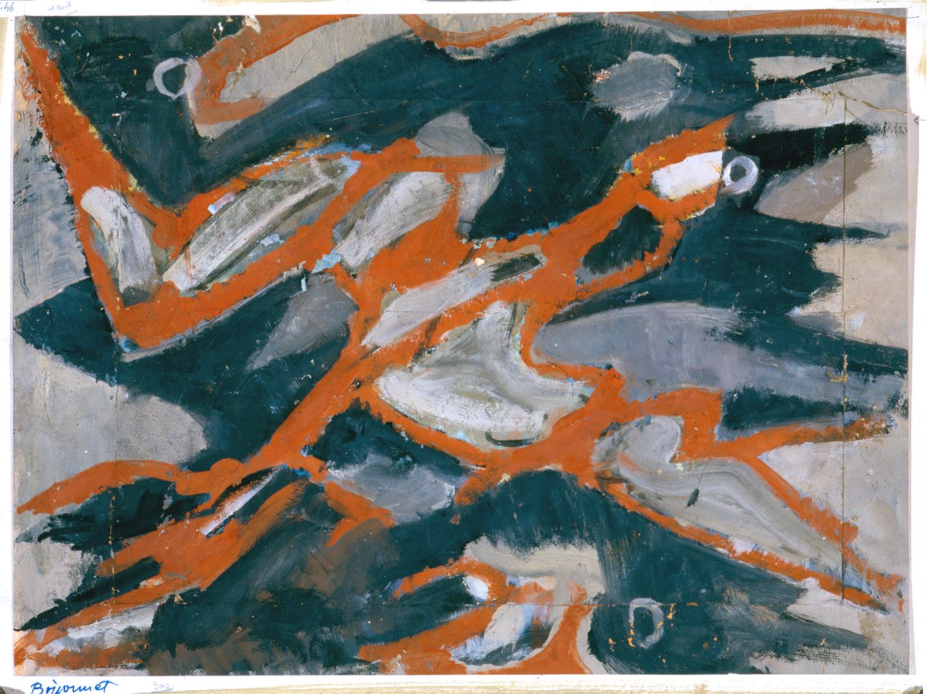 Projet de mosaïque, Edmond Boissonnet, 20e siècle