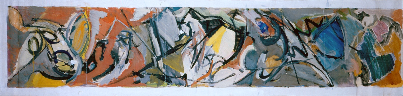 Etude pour la mosaïque du lycée de Talence, Edmond Boissonnet, 20e siècle