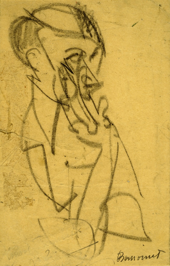 "Réflextion", Edmond Boissonnet, 1950-1955
