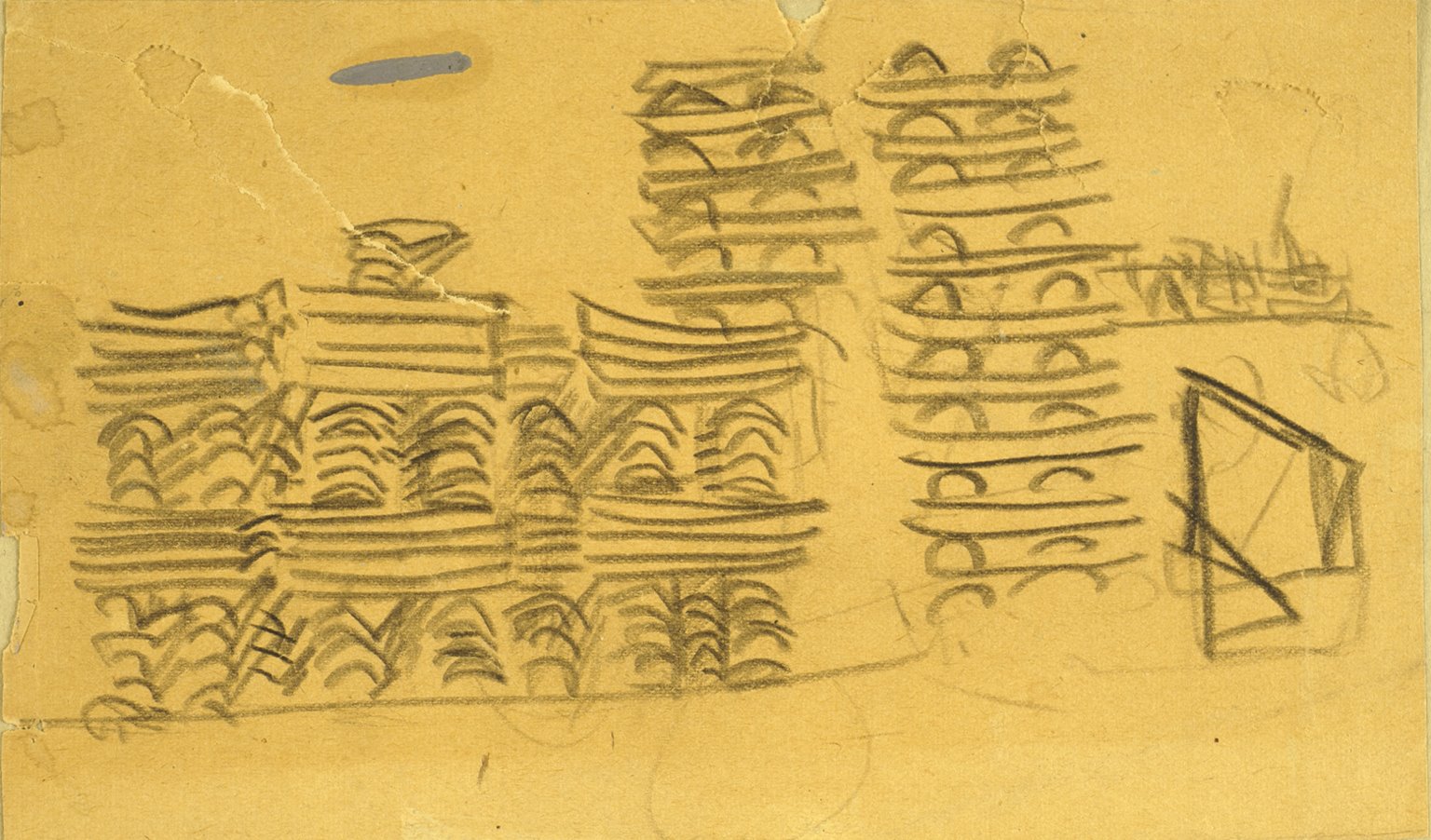 Les parcs à huîtres à Piquey, Edmond Boissonnet, 1950-1955