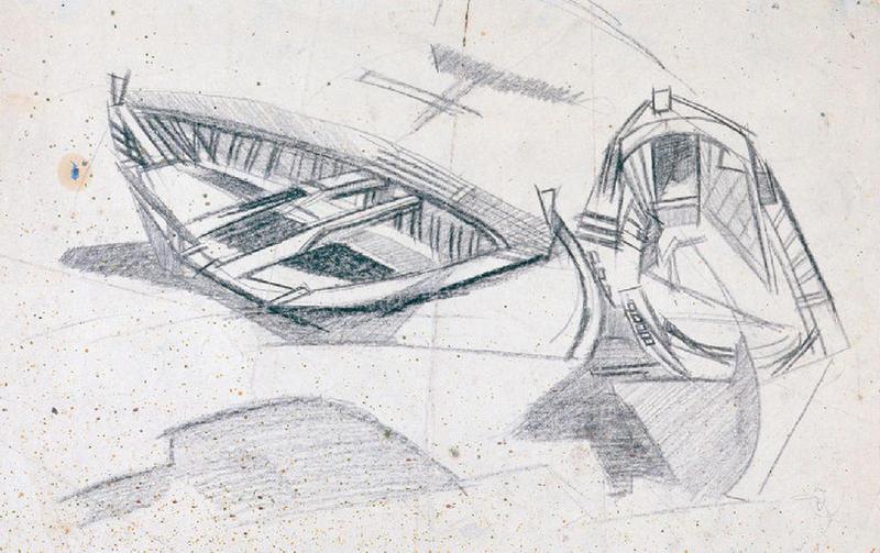 Piquey. Etude de pinasse et plate_0
