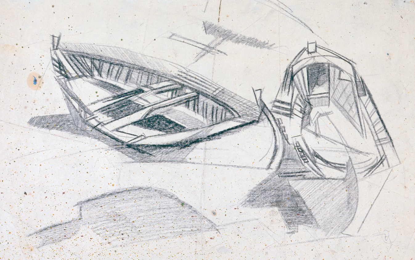 Piquey. Etude de pinasse et plate_0