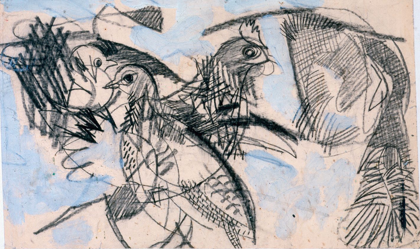 Oiseaux, Edmond Boissonnet, 1950-1955