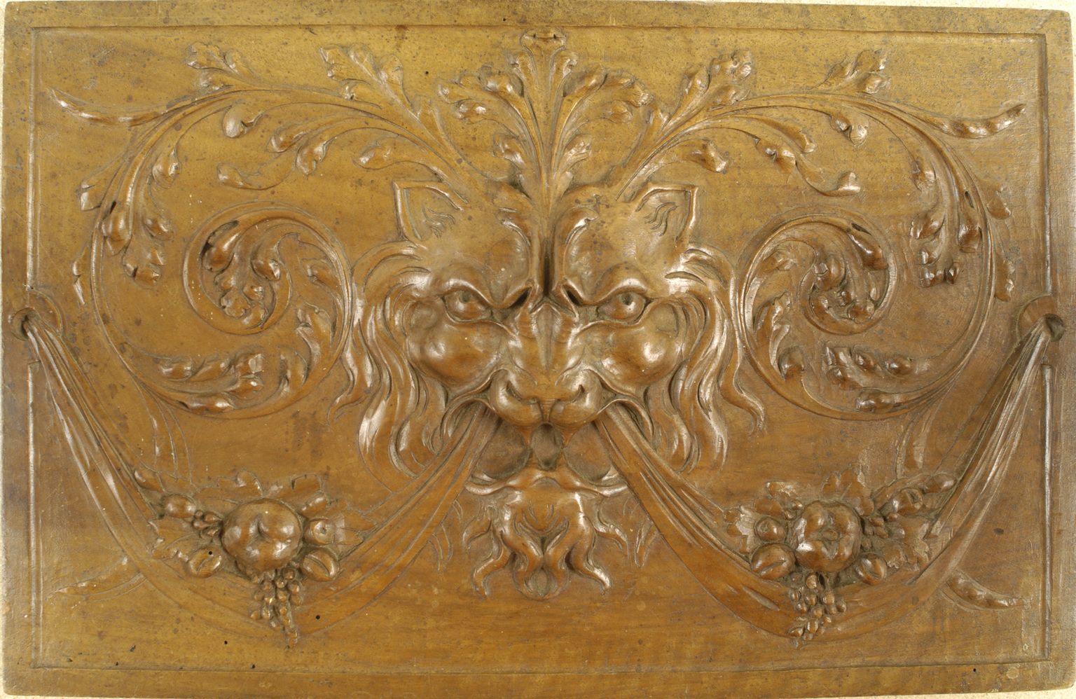 Mascaron à tête de lion, Edmond Boissonnet, 1923