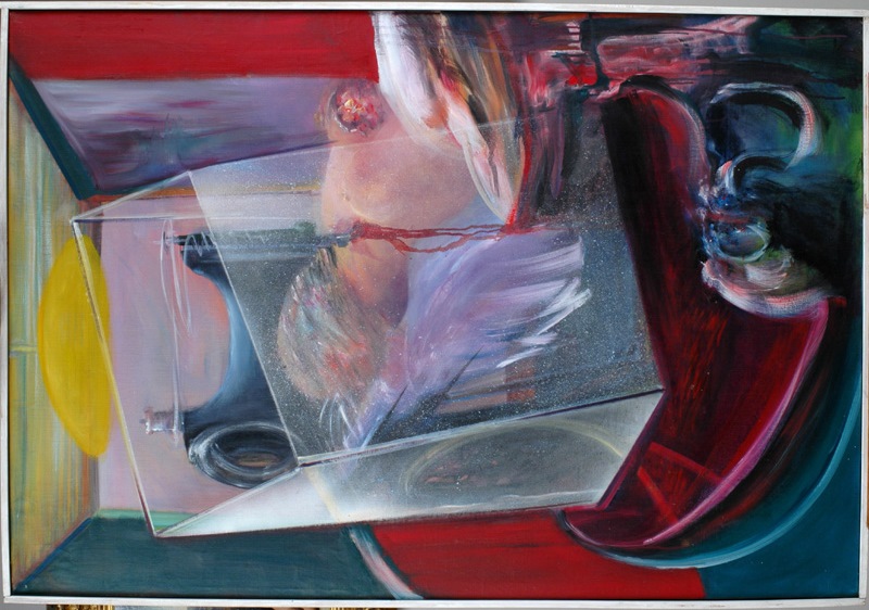Chaos rouge, machine à coudre_0
