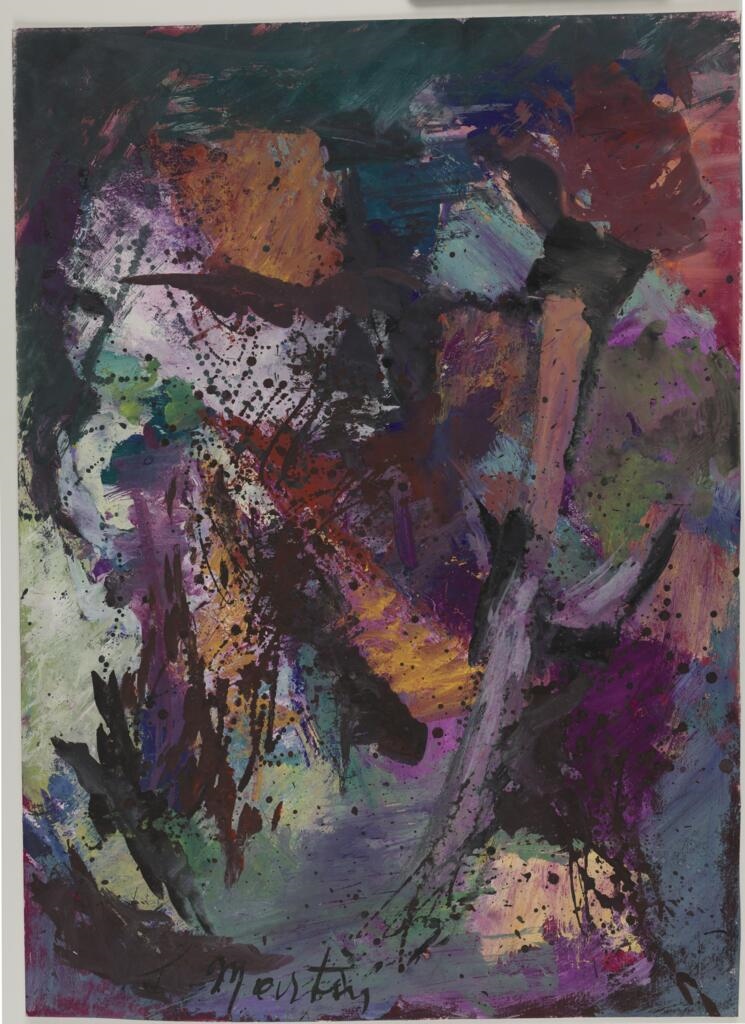 Composition abstraite, Suzanne Martin, 20e siècle