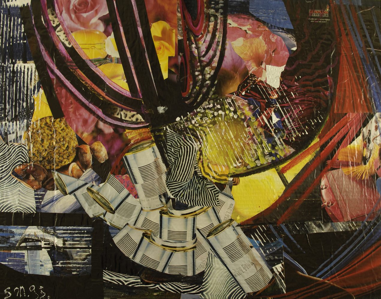 Collage, Fragrances, Suzanne Martin, 1995