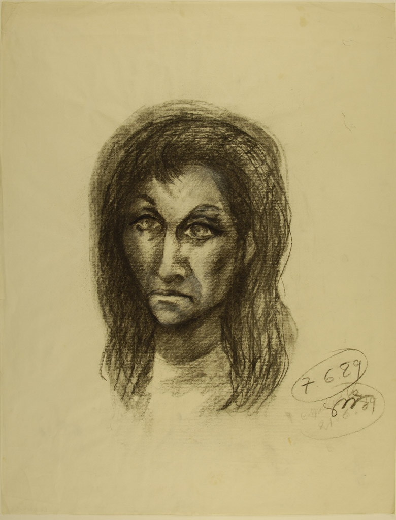 Autoportrait, Suzanne Martin, 1989