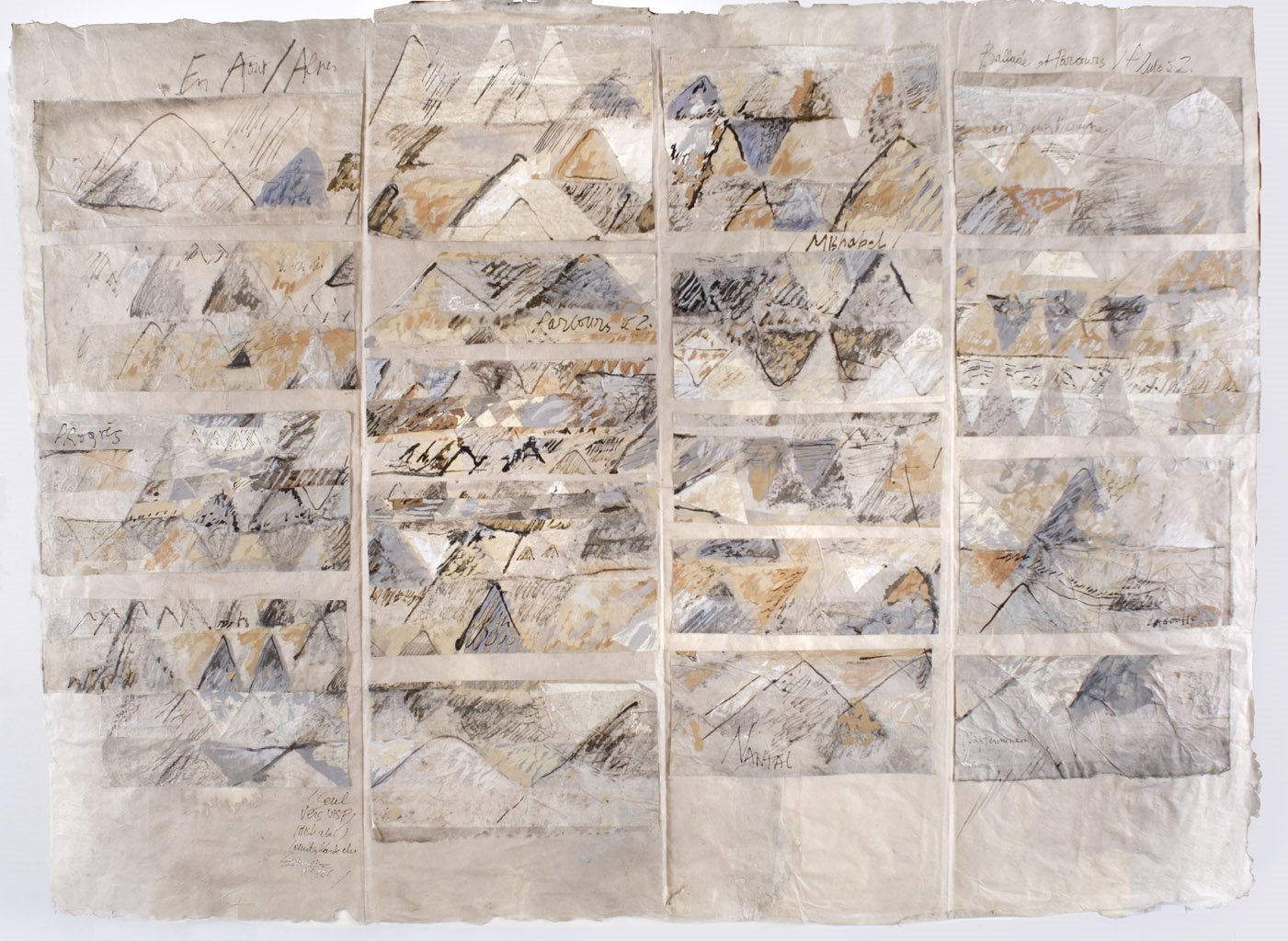 Balade et parcours à Michabel, Claude Lagoutte, 1988