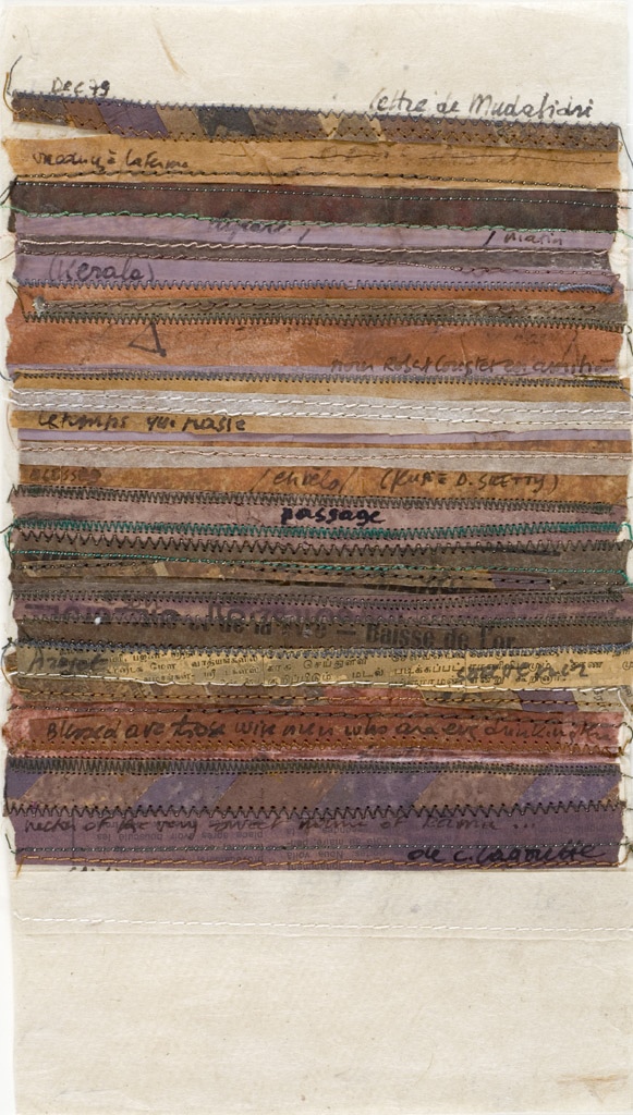 Lettre à Robert Coustet du Kerala, Claude Lagoutte, 1979