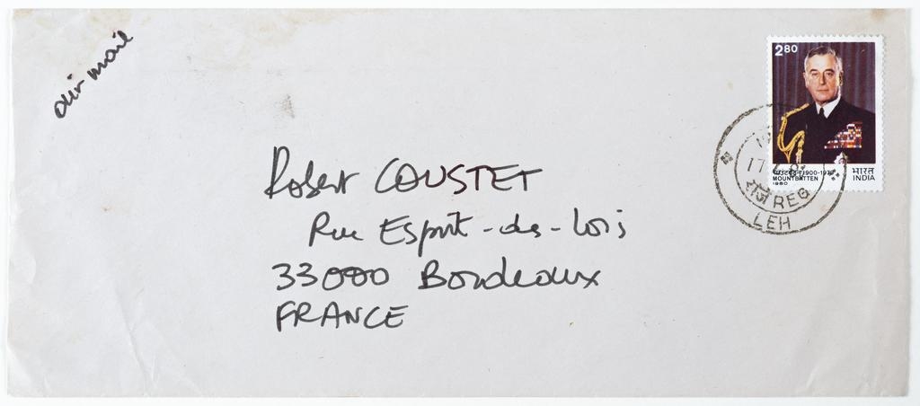Lettre à Robert Coustet, Claude Lagoutte, 1981