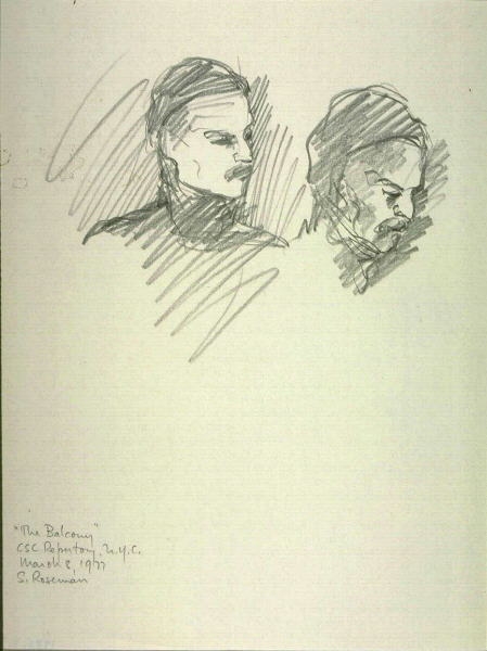 The Balcony, Stanley Roseman, 08 /03 /1977