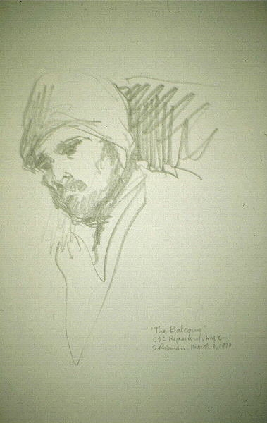The Balcony, Stanley Roseman, 08 /03 /1977