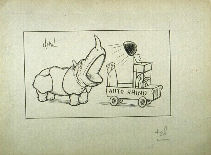 Auto-Rhino, Chaval, 20e siècle