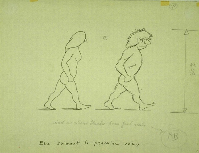 Eve suivant le premier venu, Chaval, 20e siècle
