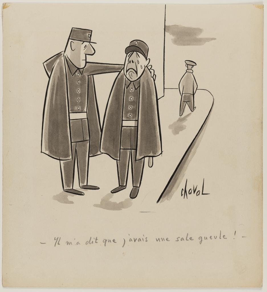 Il m'a dit que j'avais une sale gueule !, Chaval, 20e siècle