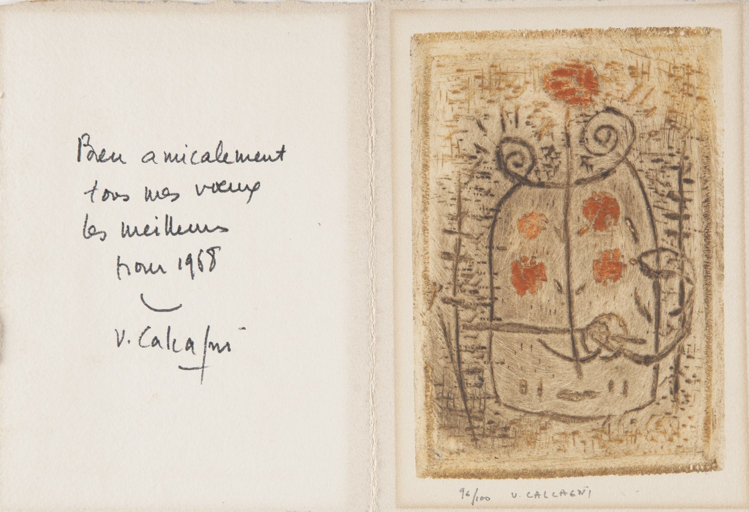 Sans titre, Victoire-Elisabeth Calcagni, 20e siècle
