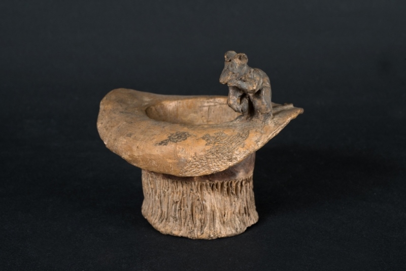 Souris sur le bord d'un chapeau, Daniel Collasson, 20e siècle