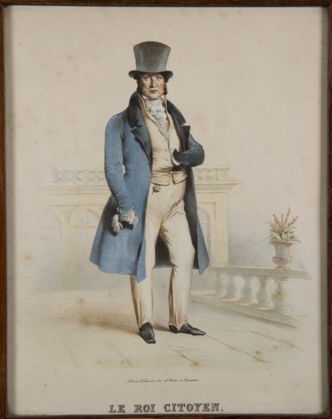 "Le Roi citoyen", Delaunois, 2e quart 19e siècle