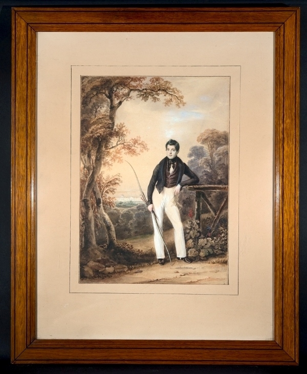 Portrait de Daniel II Guestier, Gustave de Galard, 1830