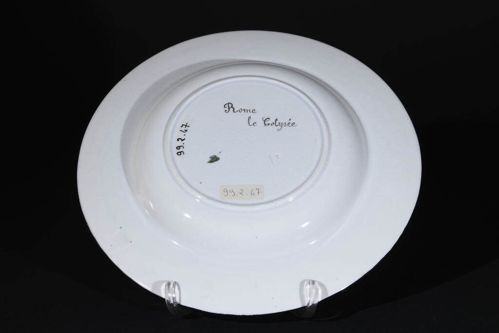 "Rome"/"Le Colysée" sic ; Service au Monogramme AL_1