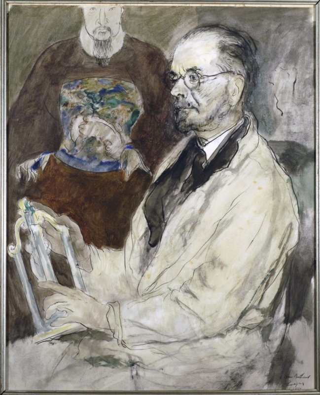 Portrait de René Buthaud, Robert Charazac, 1942