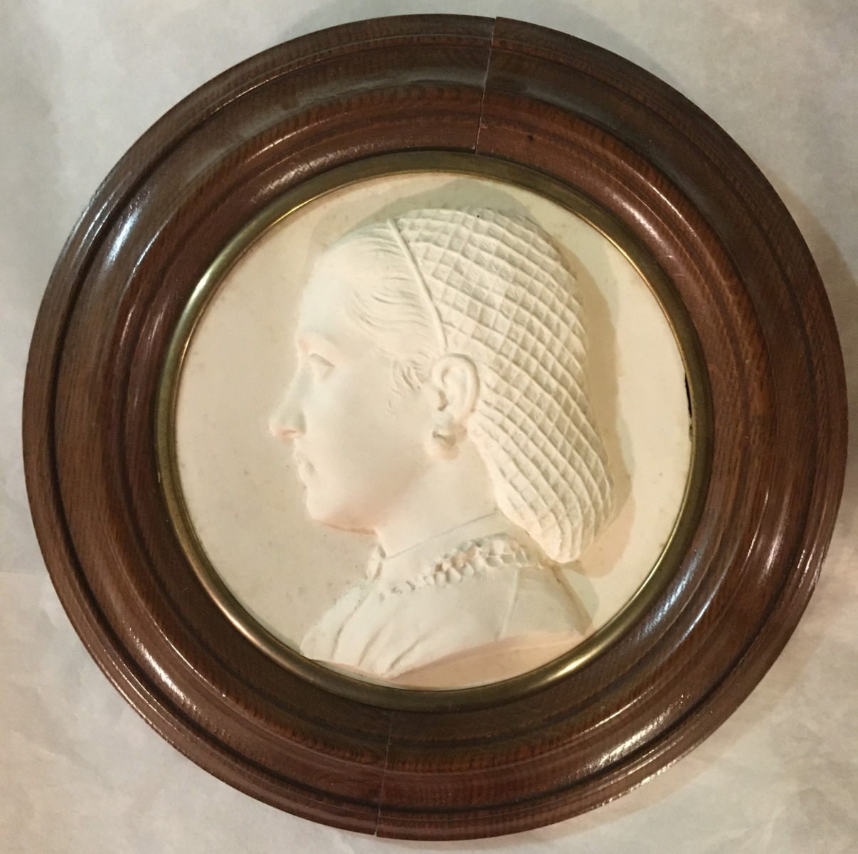 Portrait de femme, Jean Louis Adolphe Eude, 1863