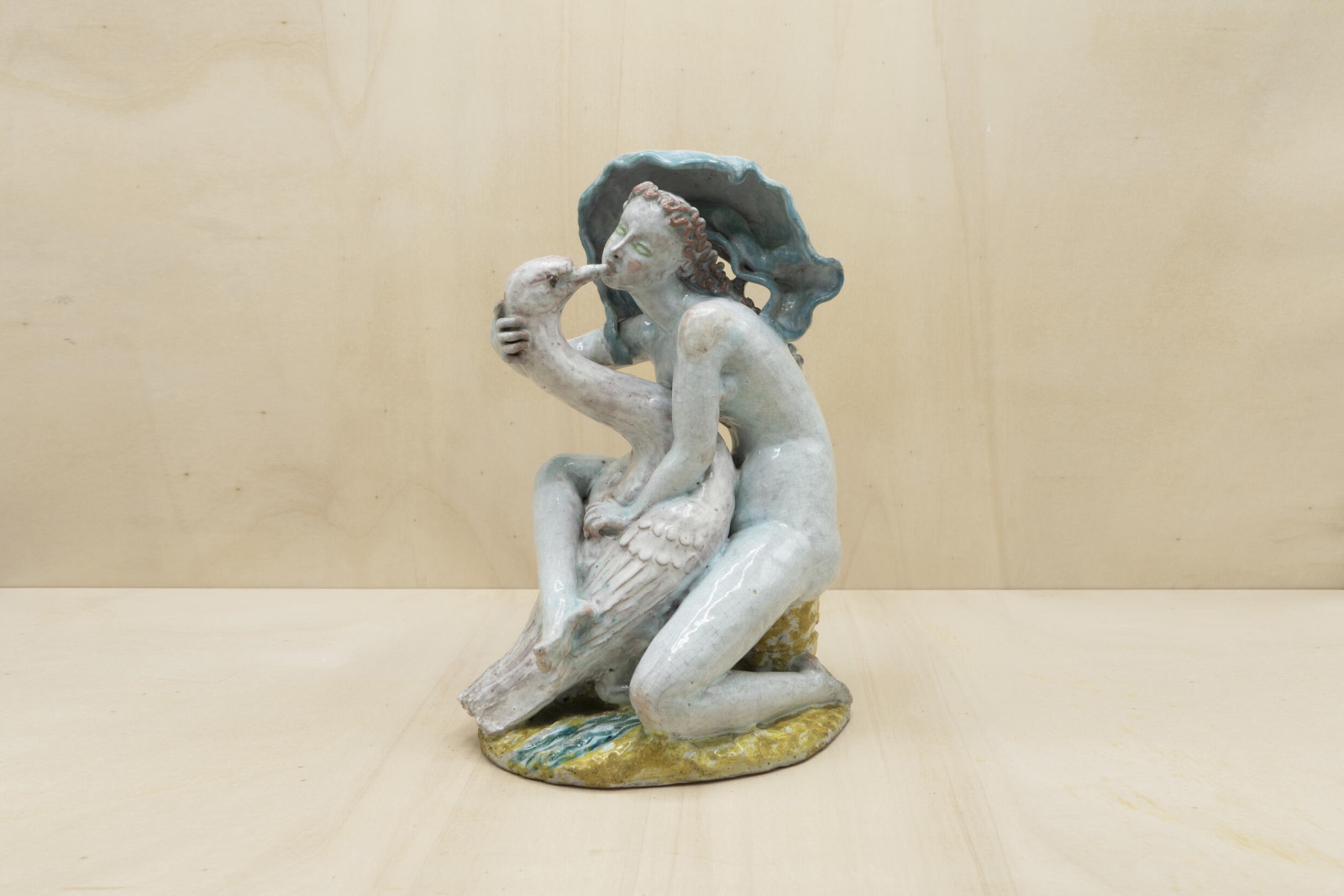Léda et le cygne ; Groupe mythologique_0