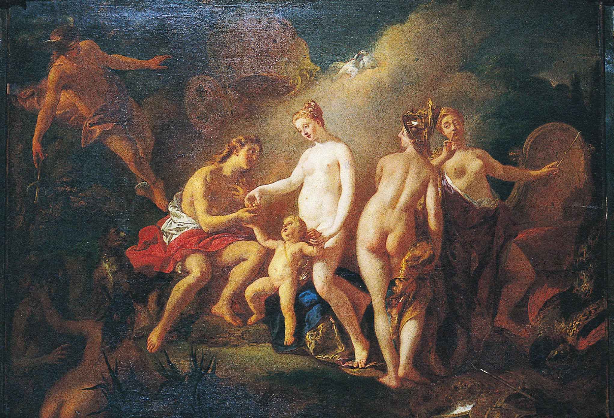 Le Jugement de Pâris, Jean-François de Troy, 1ère moitié 18e siècle