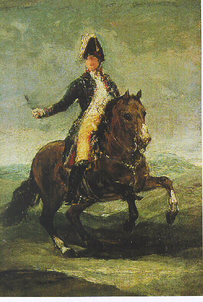 Portrait équestre de Ferdinand VII, Roi d'Espagne_0