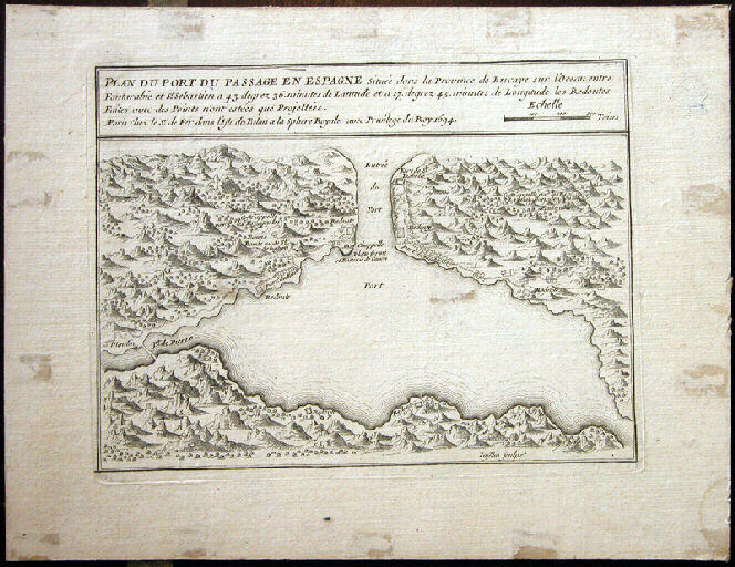PLAN DU PORT DU PASSAGE EN ESPAGNE_0