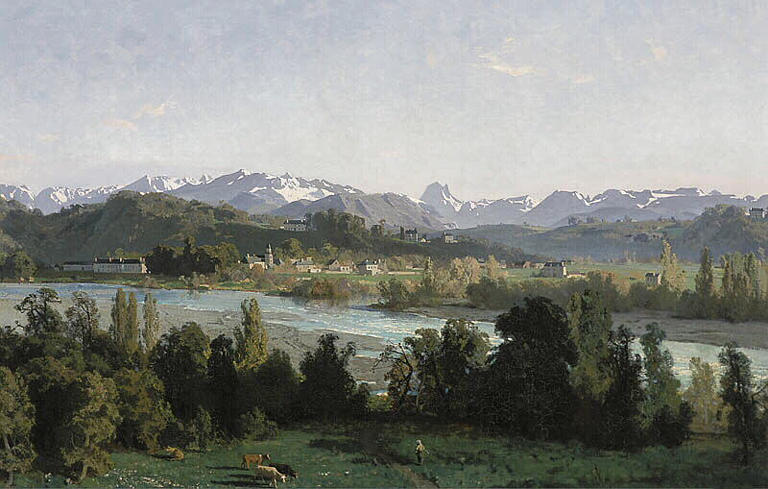 Gelos et la chaîne des Pyrénées_0